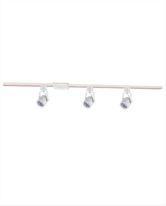 #TL3TH-LED/WH & NS  46" LED 3-Head Track Light Kit, White or Nickel Satin
