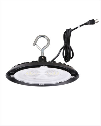 HU #HL120UFOXS-850 120W Plug-In LED High Bay/Low Bay 5000K