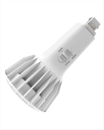 PL #LB16R30PL-V/CCT 16W LED R30 4-Pin Plug-In PL Lamp (A+B Type) Adj. 3CCT- 2700K, 3500K, & 4000K