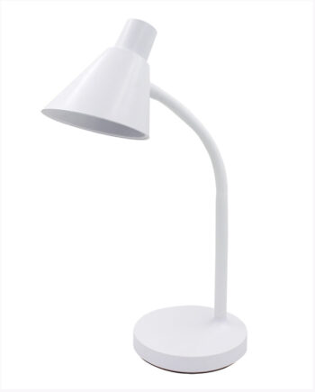 DL #DL4RF1-WH 4.5W LED Reflector Desk Lamp, White, 3000K