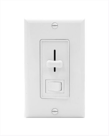 #SW-DMWK-023LED/WH  Snap Switch With Slide Dimmer w/ Cover Plate, White