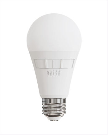 A #LB100A-D/CCT2PK 14W Dimmable LED A Lamp w/ Adj. 5CCT Lamp Color Switch, 2-Pack