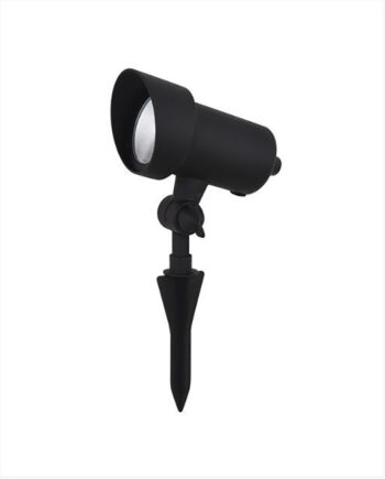 #LS6FL12V-BLCCT 6W 12V LED Landscape Flood Light, Black, Adj. 3CCT